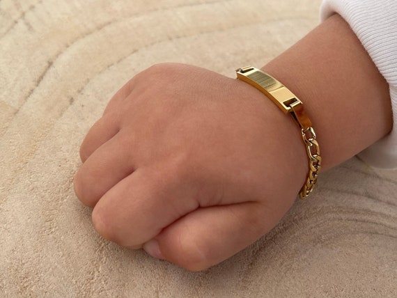 Bracciale con nome per bambini 2-8 anni