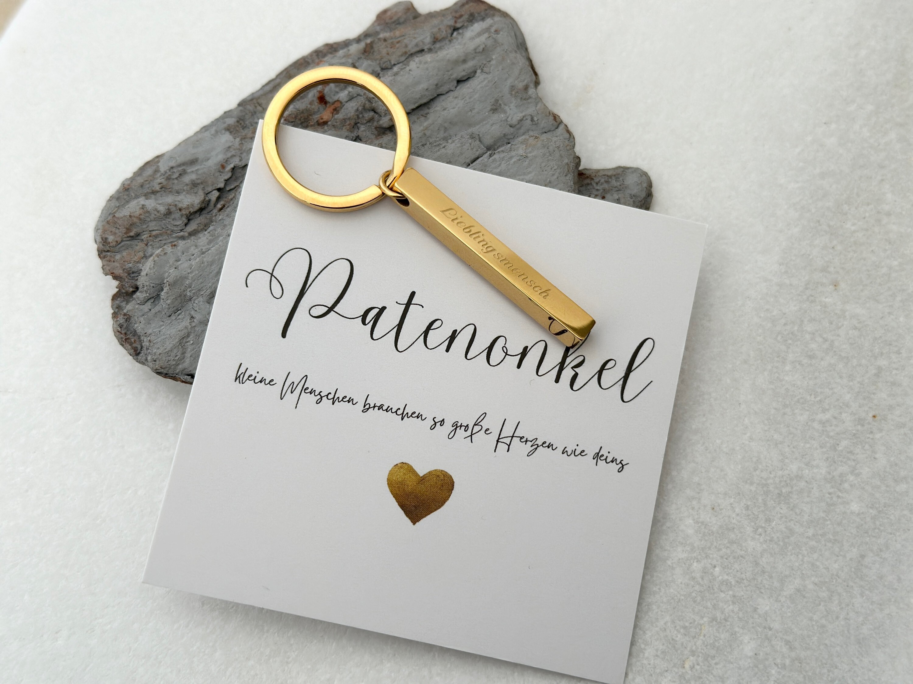 Personalized Keychain | Bar Pendant | Bar Key Chain | 4-sided Engraving ...