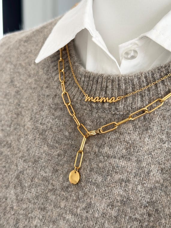 Collana Scritta A Mano, Firma Personalizzata, Nome Corsivo Personalizzato, Regali Per Uomini Per