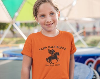 Percy Jackson - Camiseta del campamento mestizo - NIÑOS