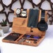 Docking Station - Desk Organiser, Fathers Day Gift, Anniversary gift, Solid Wood docking station, Headphone holder, valet, Charging Station 
