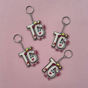 Custom Acrylic Photo Keychain, Personalized Logo Key Tag, Wedding Gift