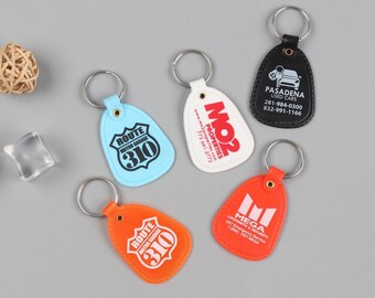 Llavero retro de motel personalizado, llavero de plástico personalizado, regalos de empresa