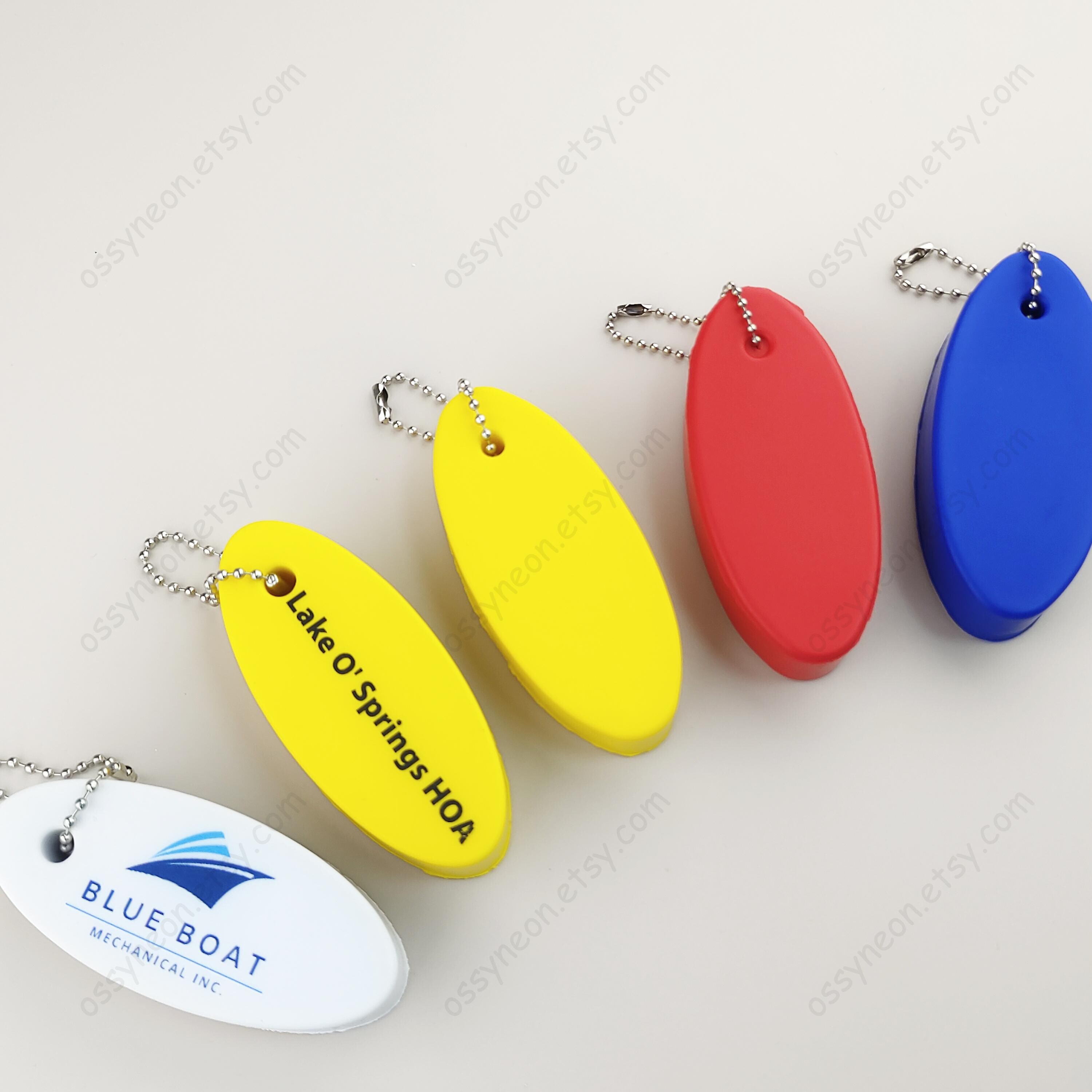 50pcs Custom Floating Keychain, Boat Fishing Beach Gift, Floating Boat ...
