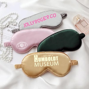 20pcs Custom Sleep Eye Mask, Soft Eye Cover, Eyeshade for Night Sleeping, Bridesmaid Gift, Wedding Favor, Custom Unique Christmas Gift