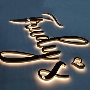 Custom Backlit Sign,office Sign for Wall,led Sign,3d Business Sign,3d ...
