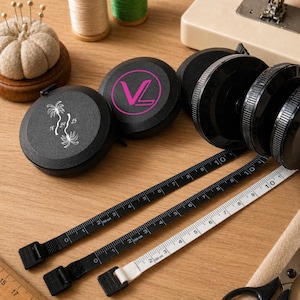 50pcs Custom Logo Tape Measure, Personalized Gift for Her & Tailor, 150cm Soft Ruler