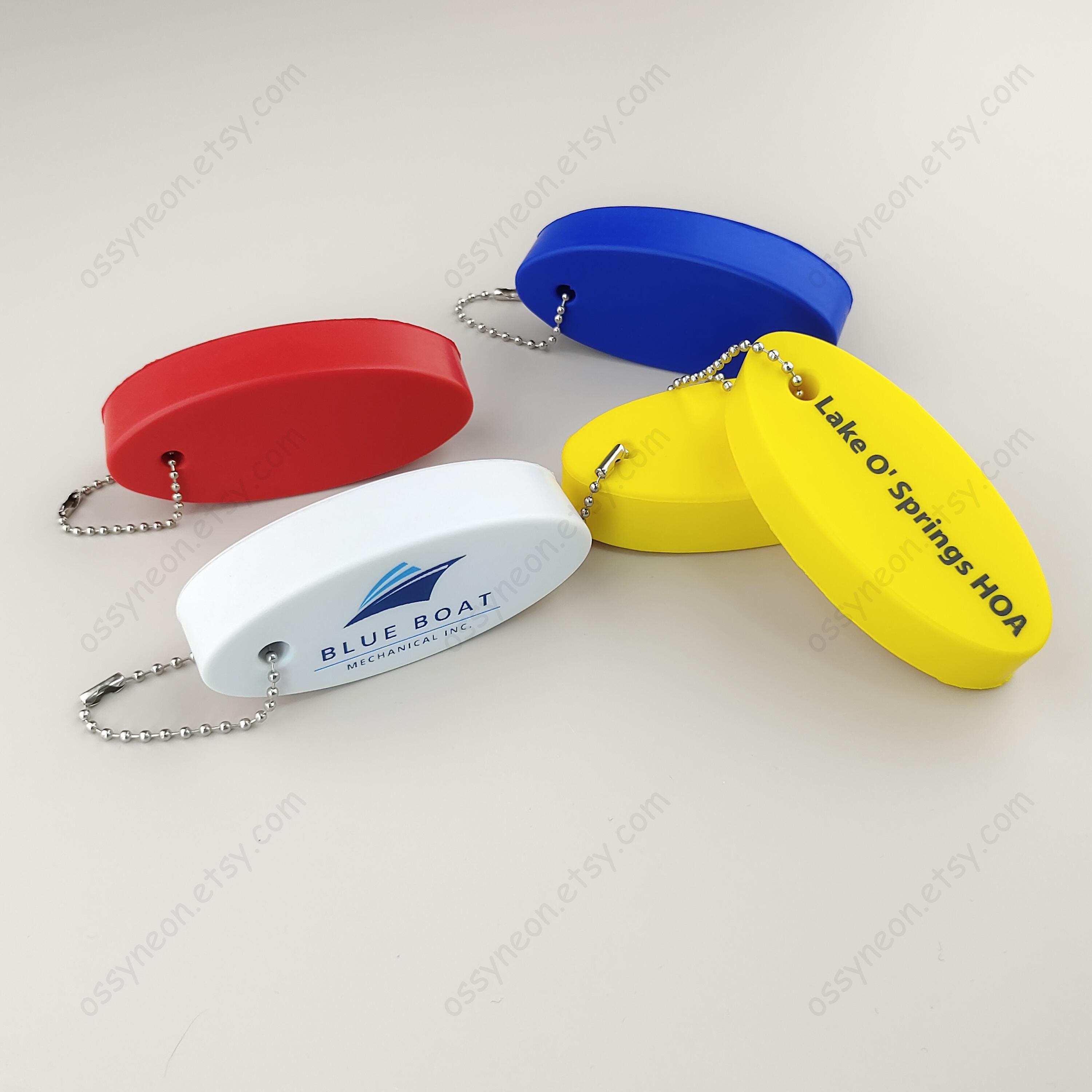 50pcs Custom Floating Keychain, Boat Fishing Beach Gift, Floating Boat ...