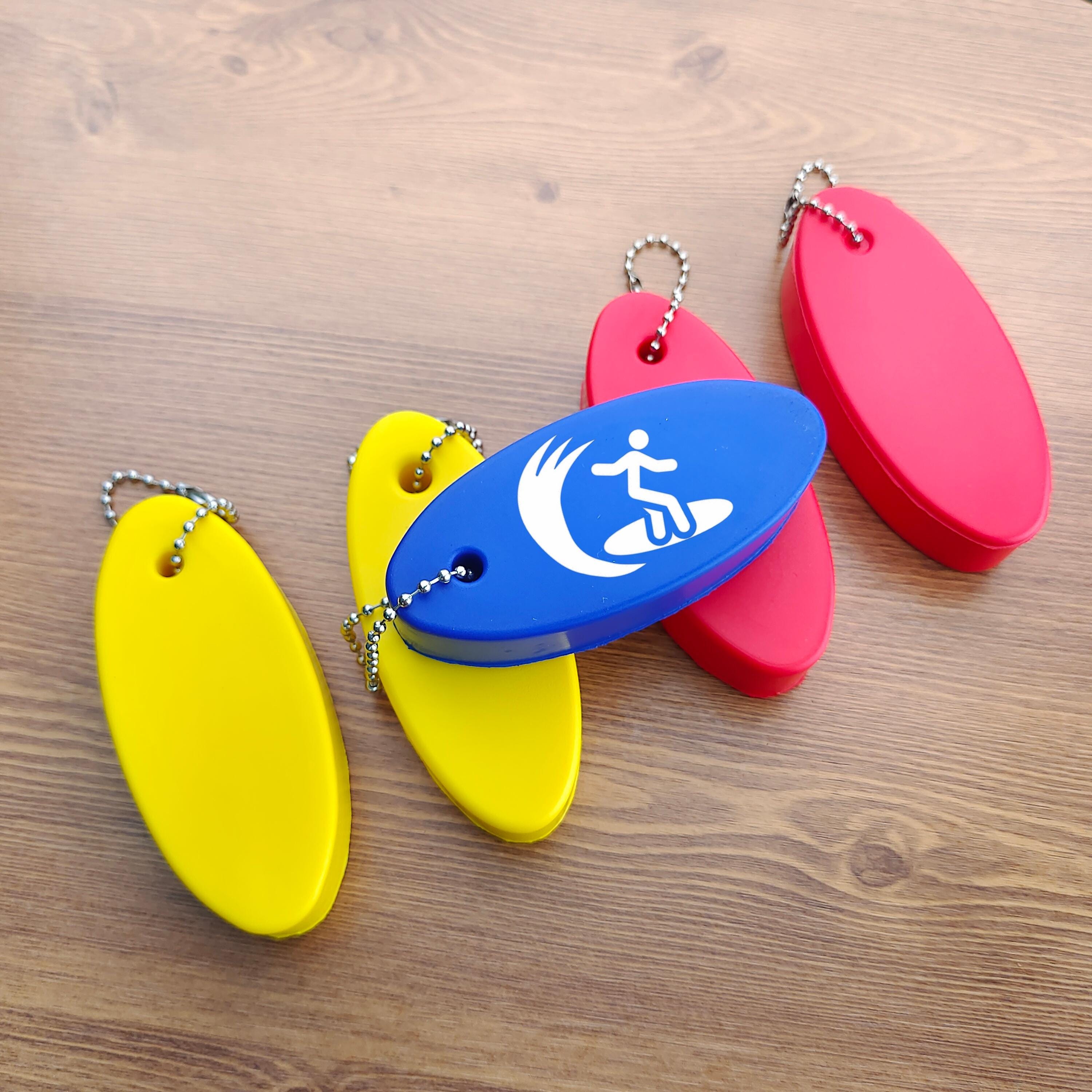Personalized Floating Keychain, Water Sports Gift, Beach House Decor - Etsy