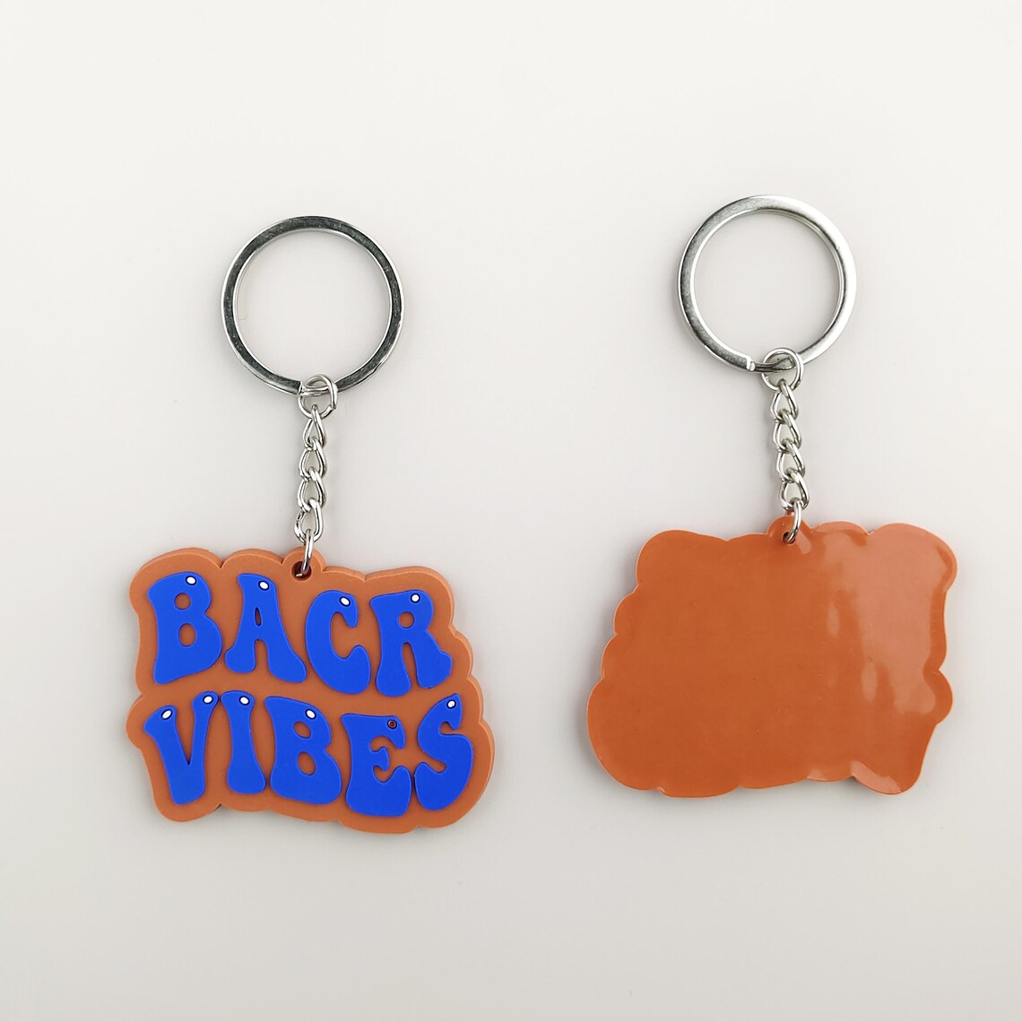 Custom 3D Rubber Keychain, Personalized Logo Key Tag, Event Gift - Etsy
