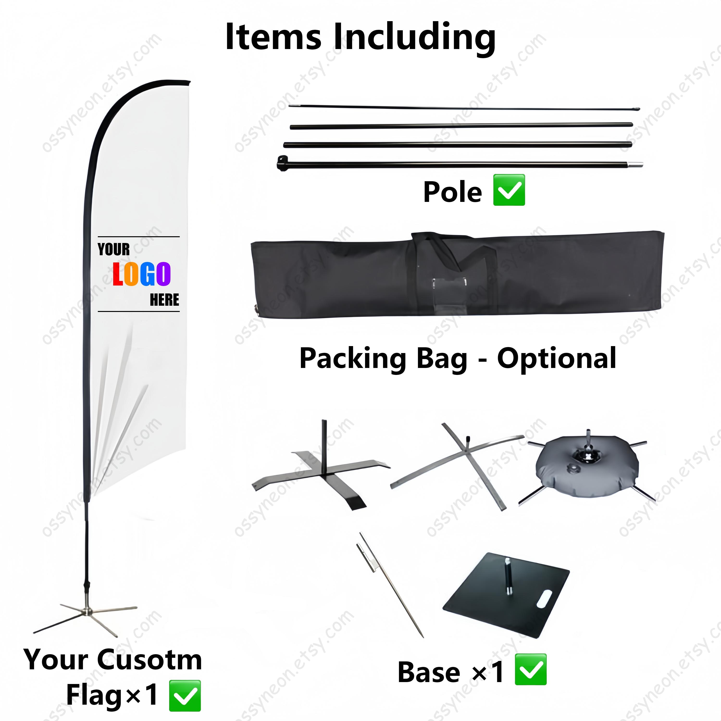 Custom Feather Flag, Business Advertising Banner, Outdoor Event Banners ...
