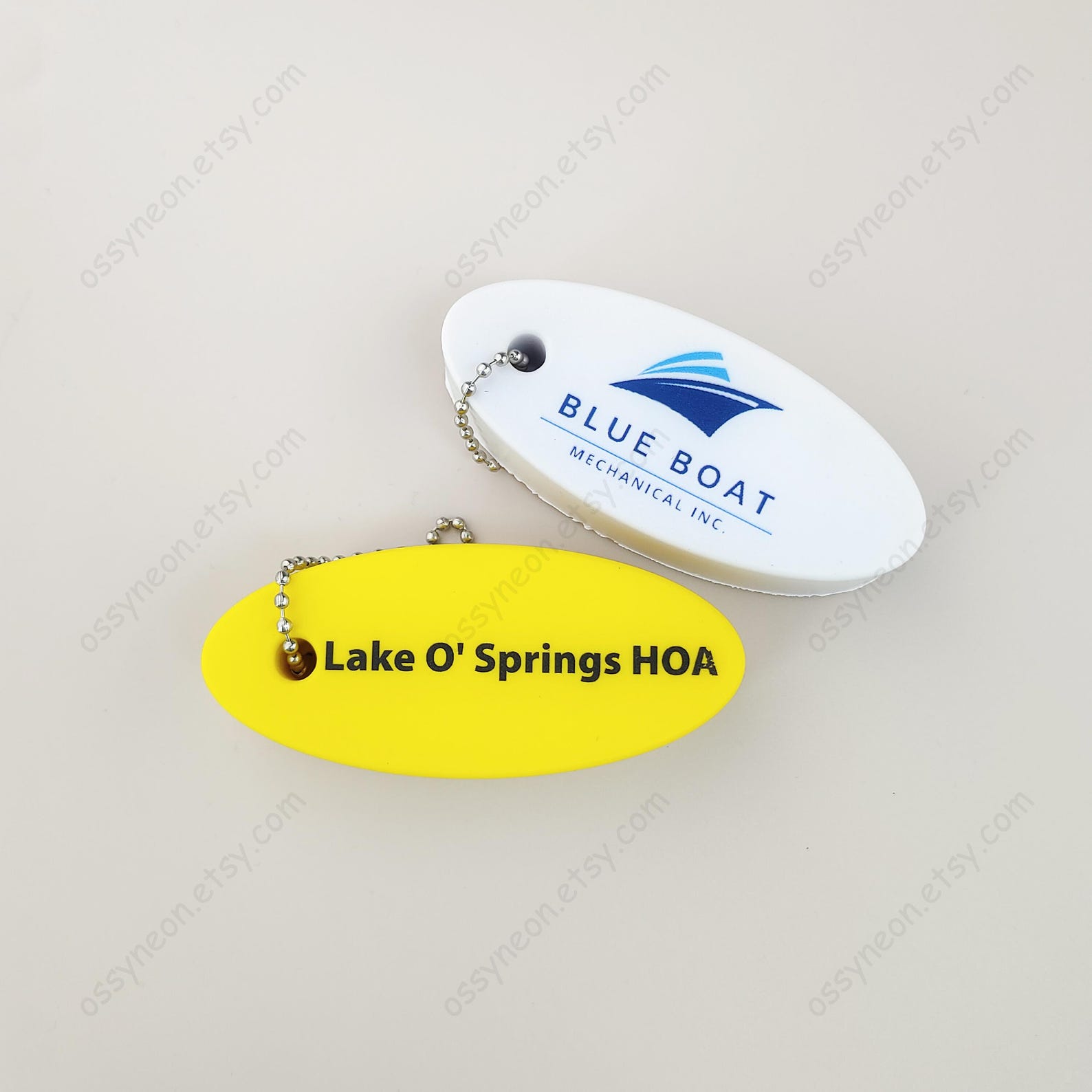 50pcs Custom Floating Keychain, Boat Fishing Beach Gift, Floating Boat ...