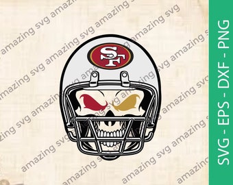 Download 49ers Skull Etsy