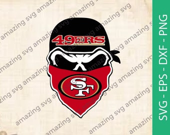 Download 49ers Skull Etsy