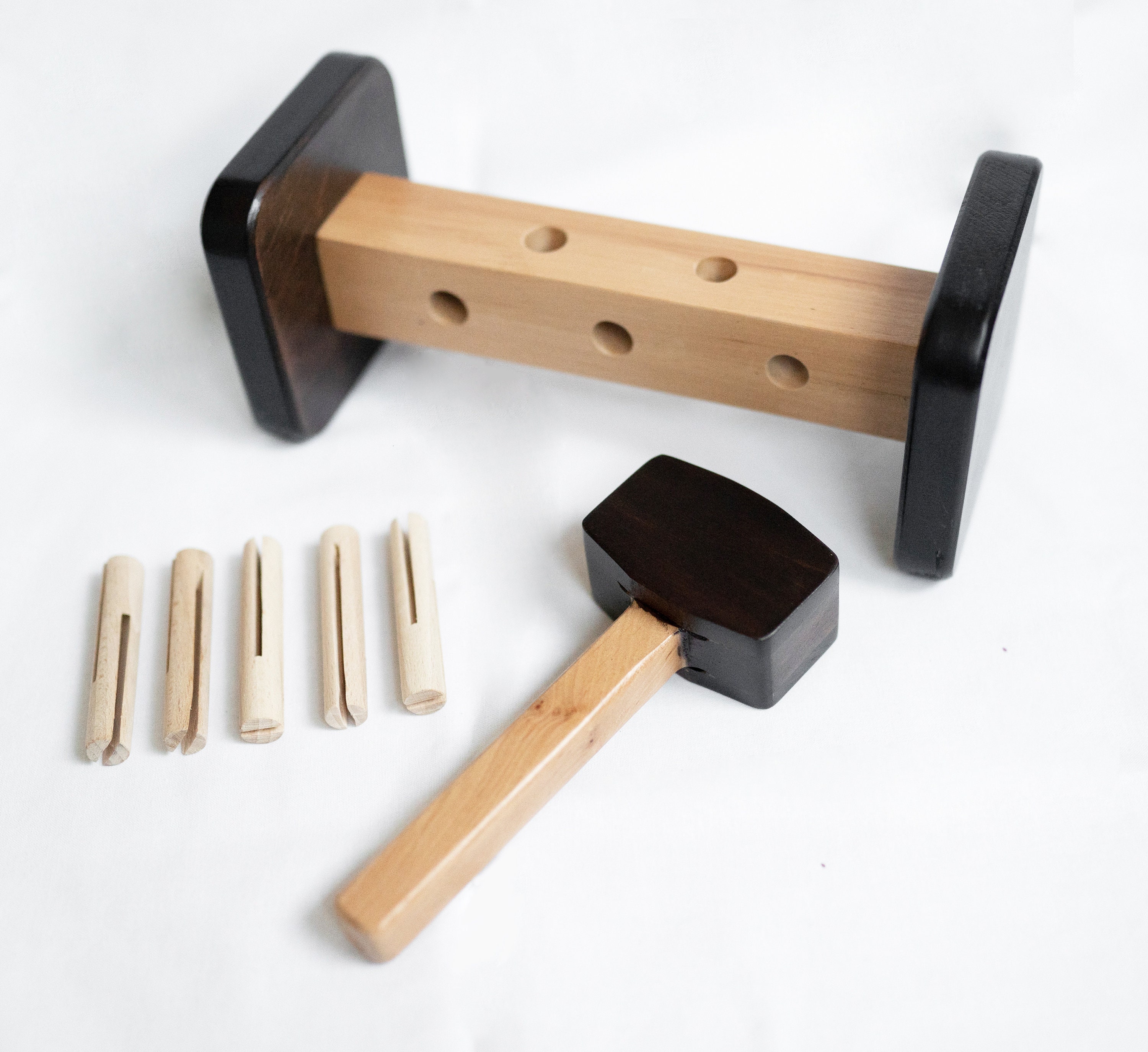 Wooden Hammer Peg Wooden Hammer Toy for children Kids toy Etsy