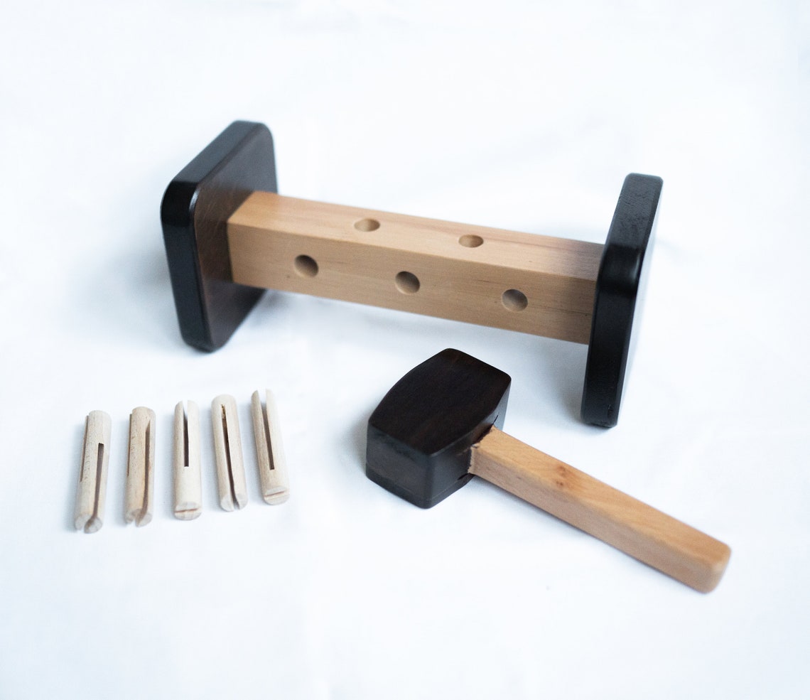Personalized Hammer Peg Toy Wooden Hammer Peg Wooden Hammer Etsy