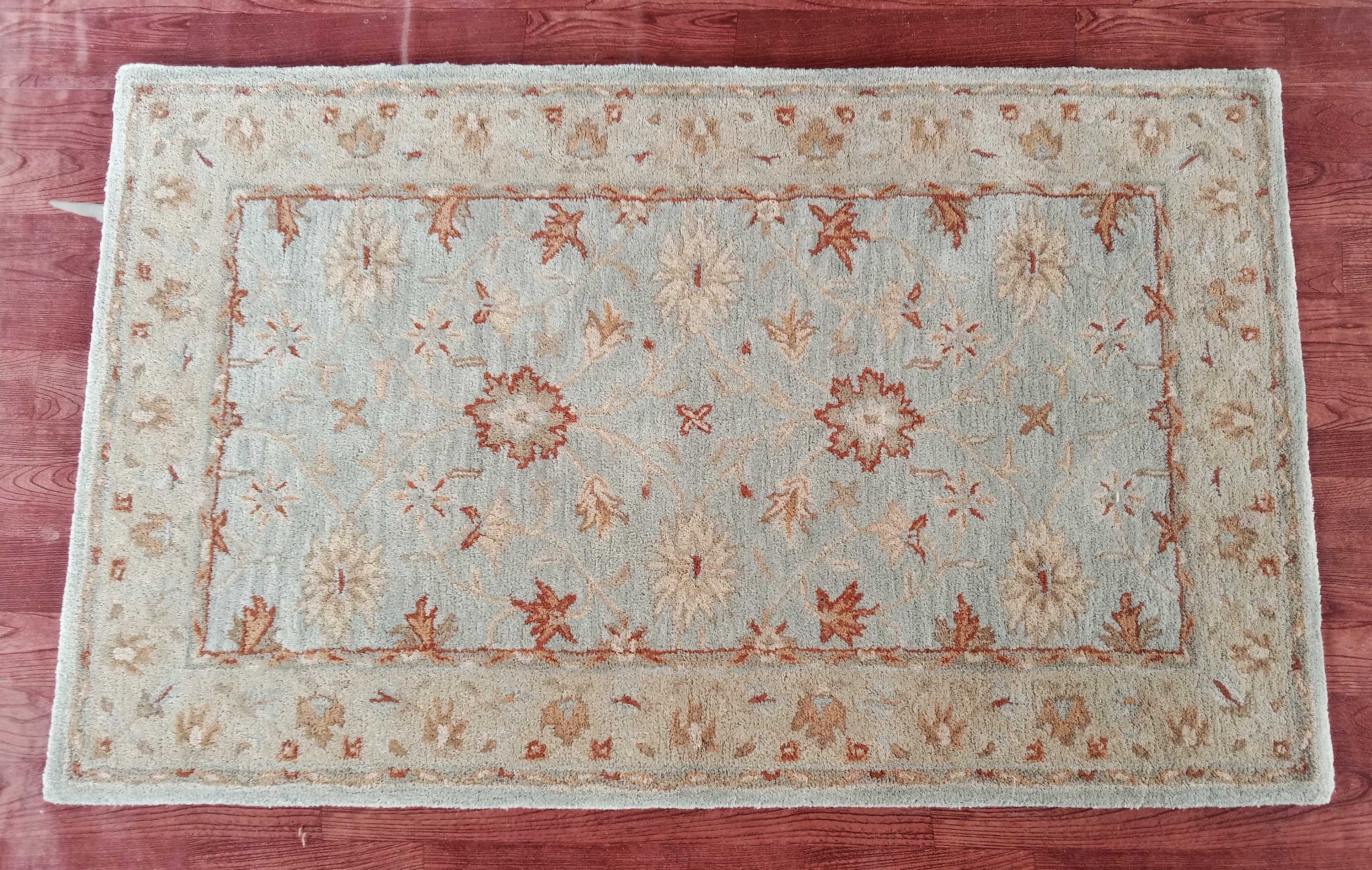 Malika Persianstyle Hand Tufted Wool Rug..3x5 Feet Etsy