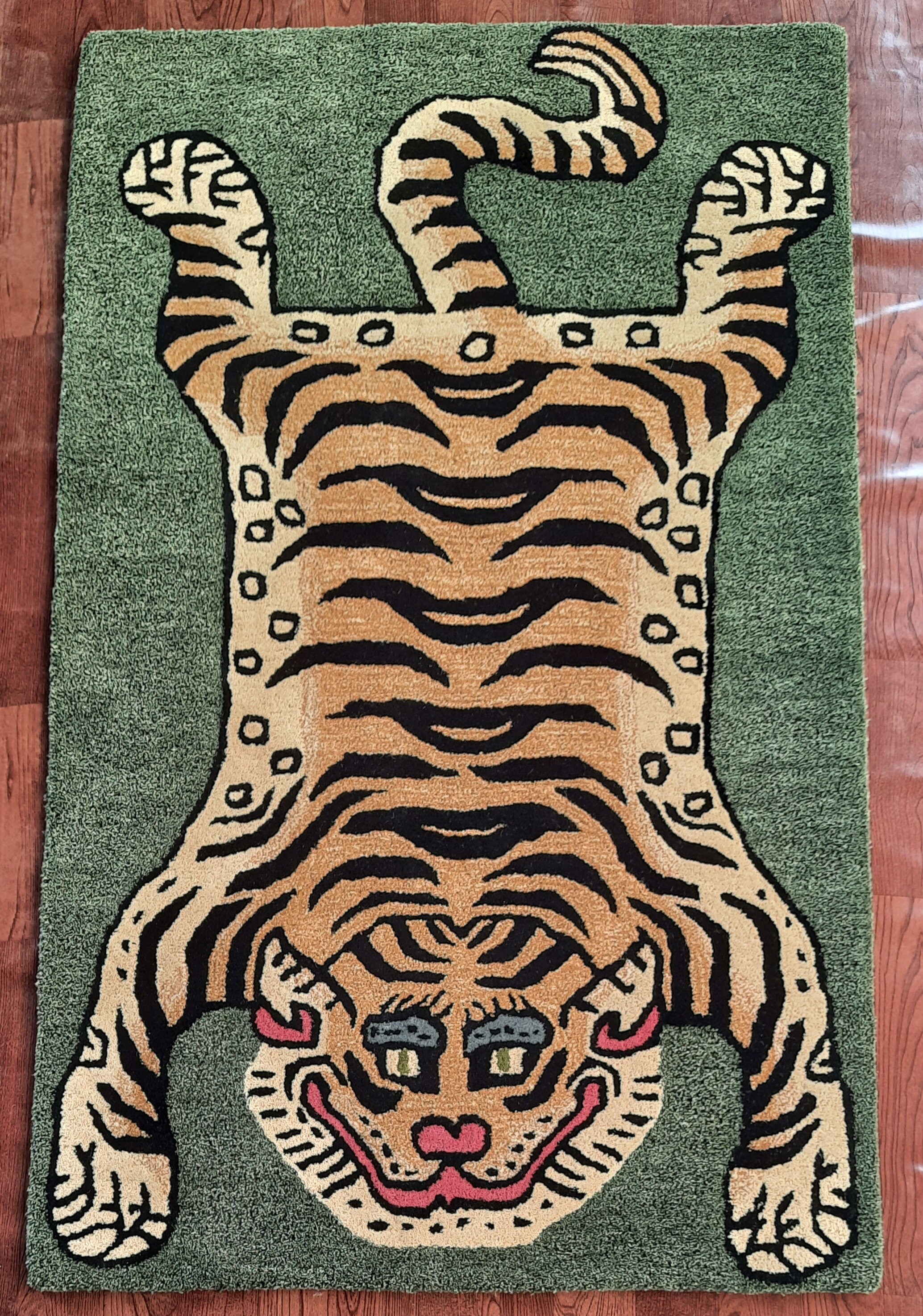 Tibetan Tiger Rug With 100 Woolen 3x5 Feet for Home Décor Etsy UK