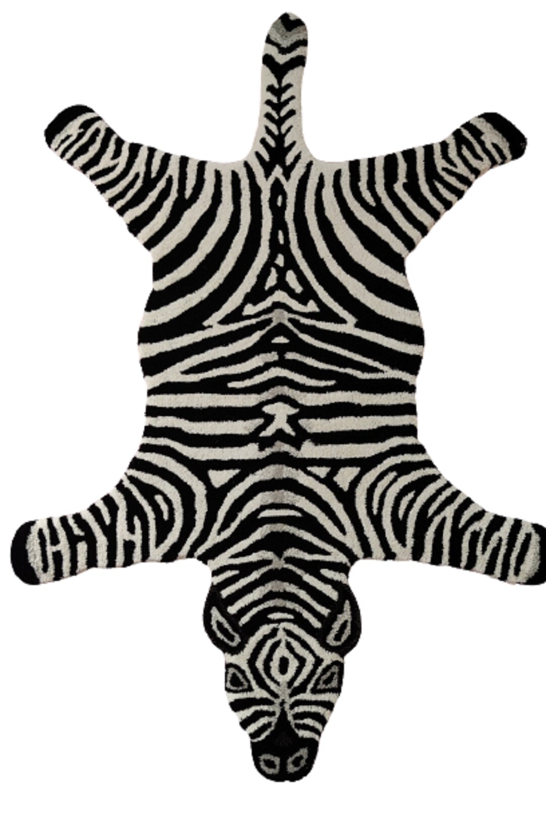 Zebra Rugs Hand Tufted Wool Zebra Rug Carpet Home Decorative for Living