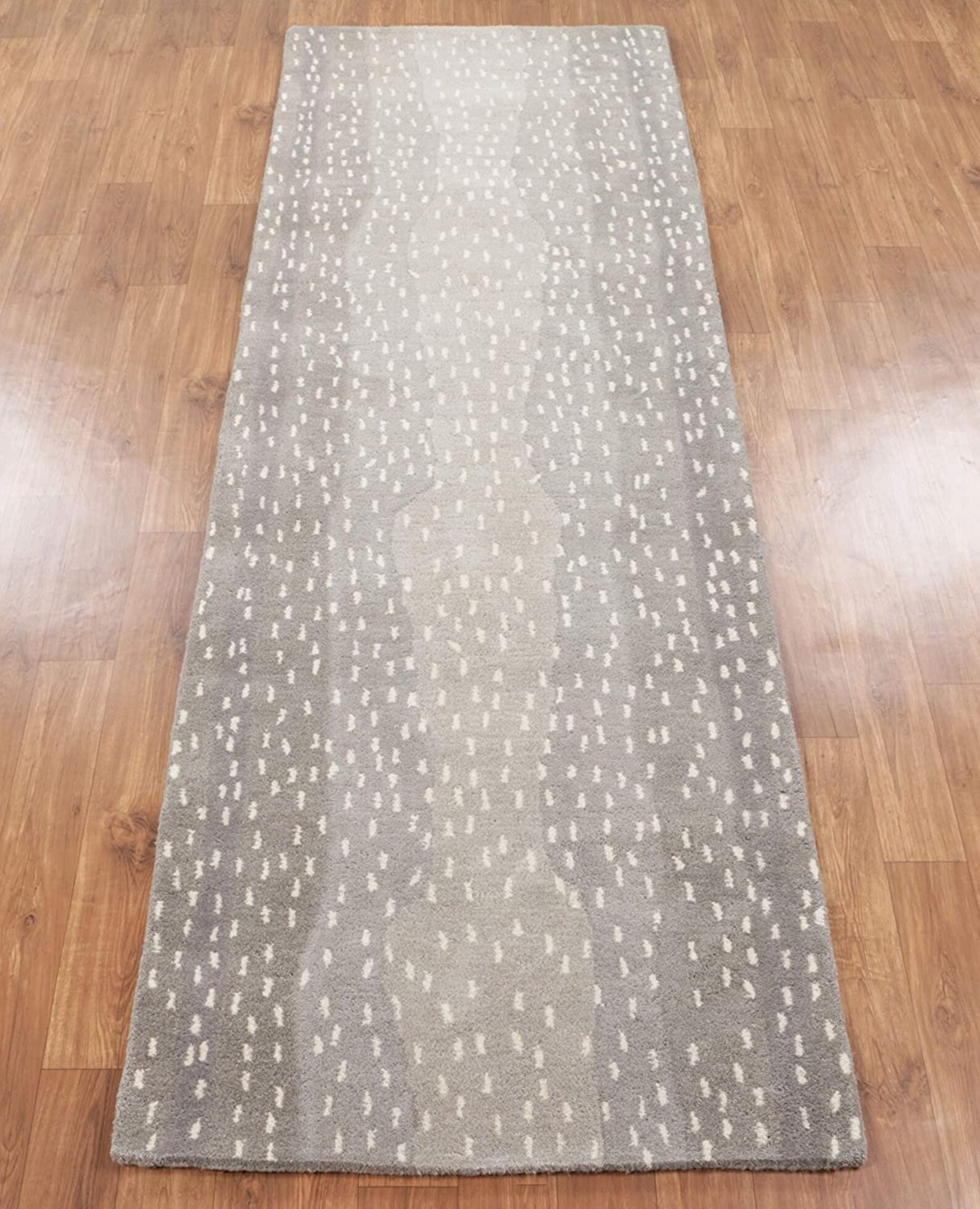 Antelope Grey Area Rug Handmade Animal Print Hand Tufted 100 Etsy