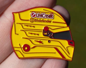 Lewis Hamilton Helmet Enamel Pin