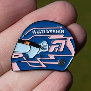 Alex Albon 2025 Helmet Enamel Pin