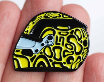 Lando Norris 2024 Helm Emaille Pin