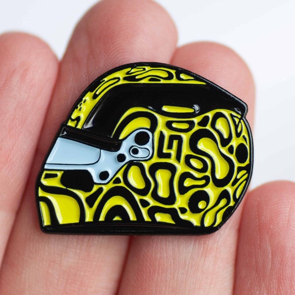 Lando Norris 2024 Helm Emaille Pin