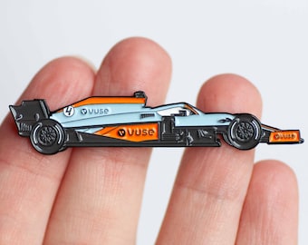 Pin de esmalte de Fórmula 1 McLaren MCL35M Gulf Livery