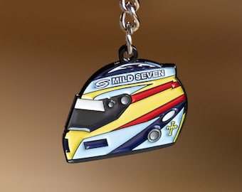 Fernando Alonso 2006 Helmet Enamel Keychain