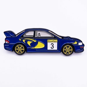 Subaru Impreza WRC98 Rally Car Enamel Pin
