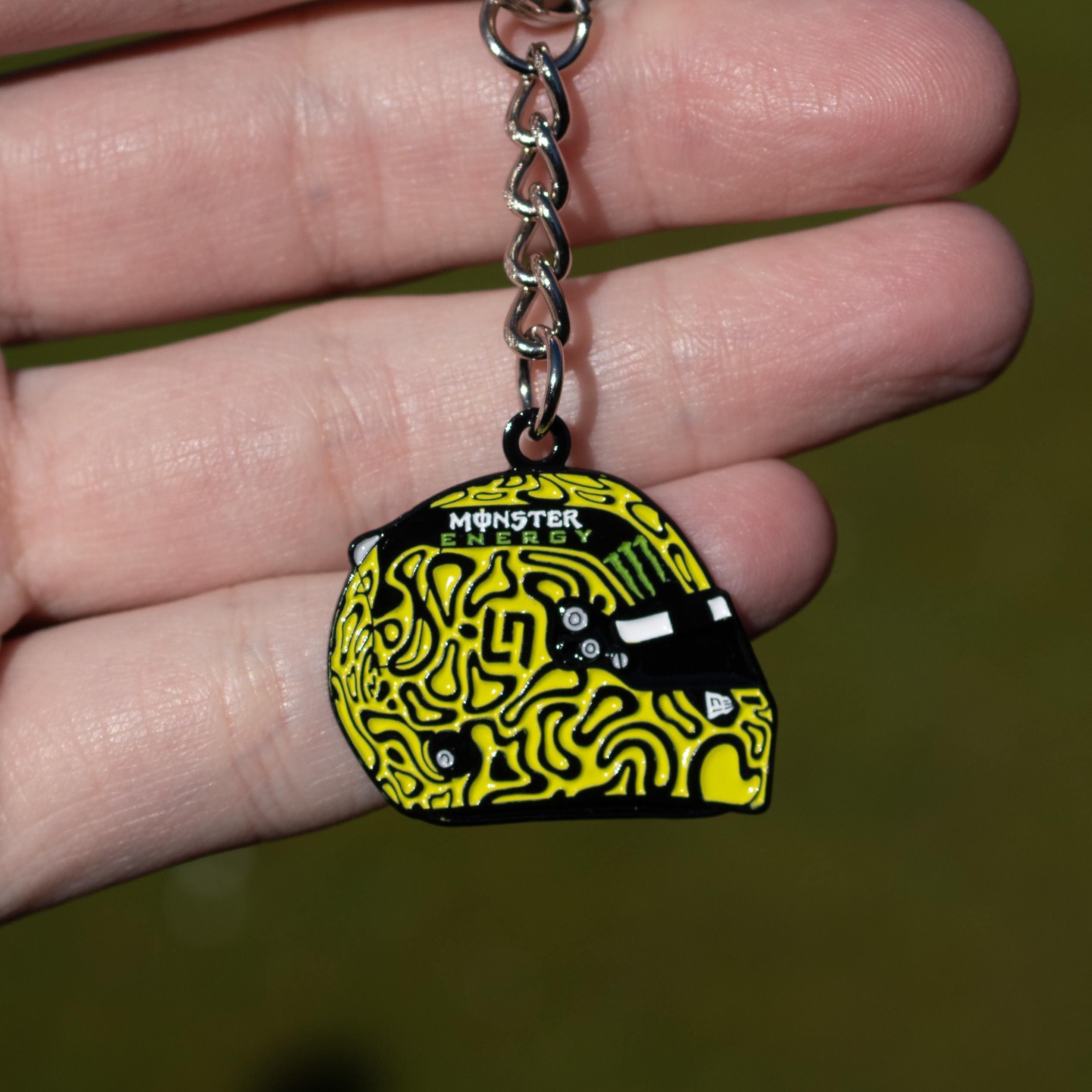 Lando Norris 2025 Helmet Enamel Keychain - Etsy