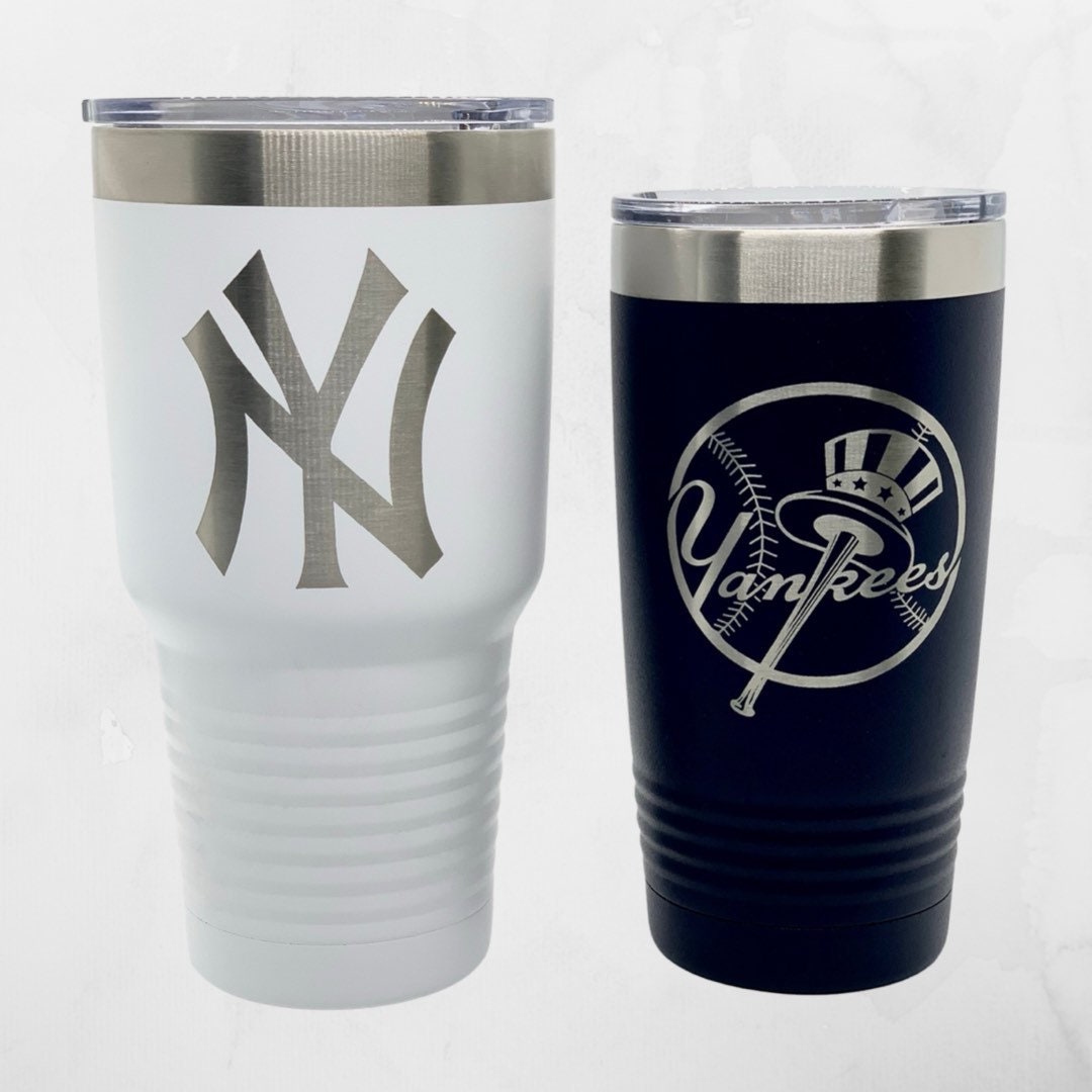 New York Yankees Powdercoated Yeti Tumbler, Free Personilization 