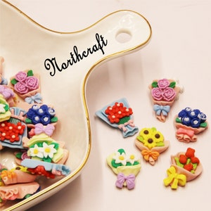 Cabochão de buquê | Cabochões de flores | Cabochões de rosas |Cabochões de girassol | Cabochões de lírio | Cabochões de tulipa | Cabochões de resina