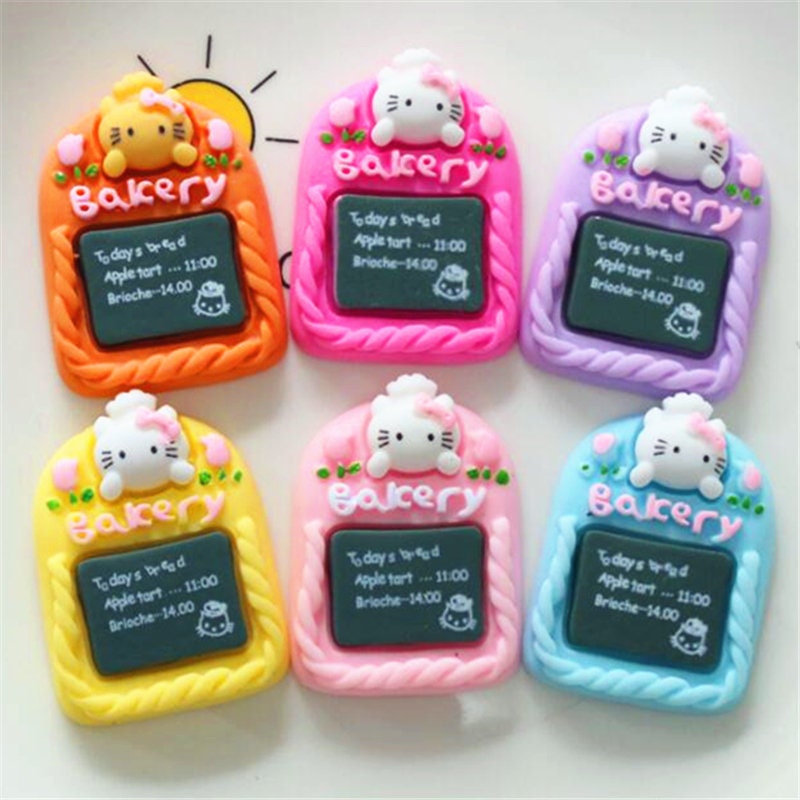 blackboard Resin Cartoon Simulation Fake Food For DIY Jewelry Making Crafts Miniature Dolls Accessories