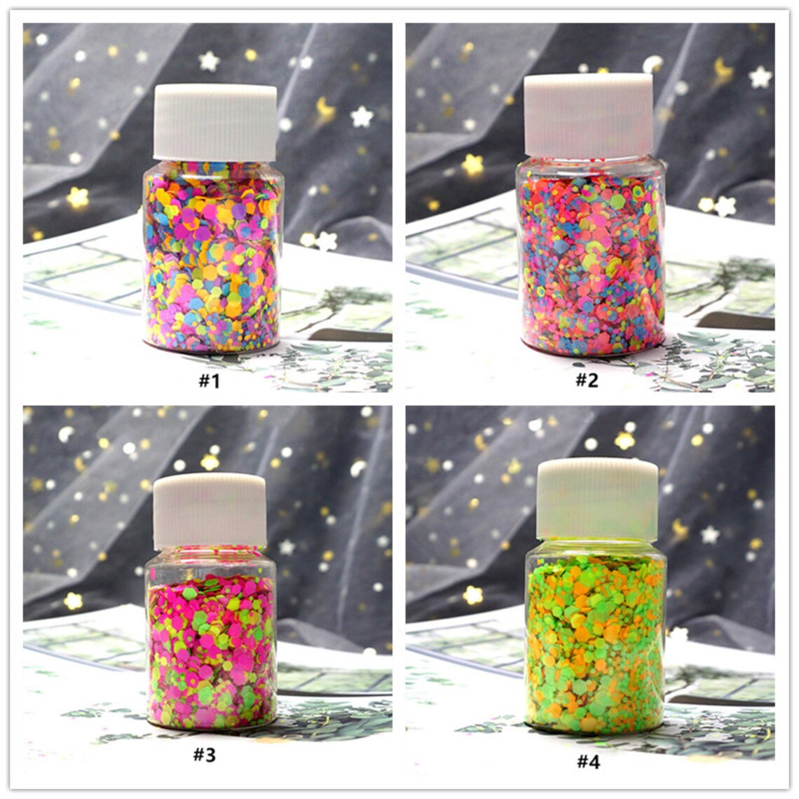 1 Bottle Sequins for Craft Round Sequins Paillette DIY Etsy UK