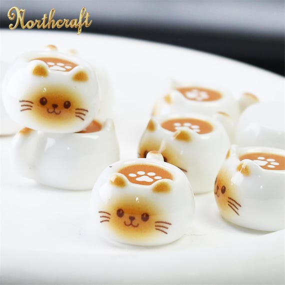 3D Cat coffee cup cabochons | paw print Coffee cup cabochons |3D cabochons | Coffee cup cabochons |resin cabochons