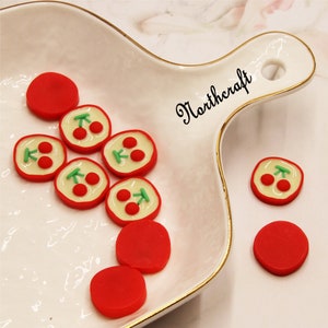 Kirschcabochons |Fruchtcabochons | Pflanzen Cabochons |Cartoon Cabochons |Harz Cabochons