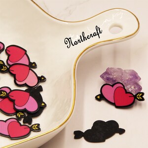 Pijlhart cabochons | Verliefd cabochons | Hart cabochons | Lover-cabochons | Paar cabochons | Hars cabochons