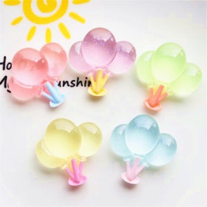 5/10/20 stks Hars ballon cabochon plakboek kawaii DIY versieringen accessoires