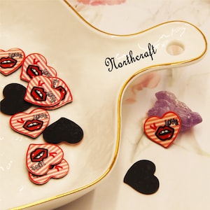 Liebe Herz Cabochons | Liebe Cabochons | Herz Cabochons | Liebhaber Cabochons | Paar Cabochons | Harz Cabochons | Acryl Cabochons