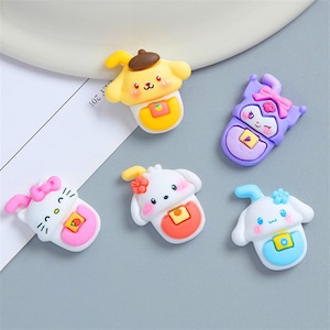 Cartoon Tier Getränk Tasse Harz Zubehör für DIY Handyhüllen Basteln Material Kit für Handgemachte Haarschmuck Harz Verzierungen Bild 1