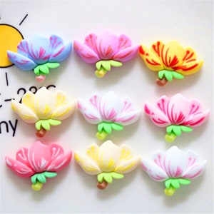 蓮の樹脂漫画シミュレーション偽食品 DIY ジュエリー作り 工芸品 ミニチュア人形アクセサリー