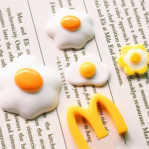 2pcs huevos fritos cocina juguete huevo Mcdonald's simulación frutas verduras niños juegan juegos de decoración de juguetes