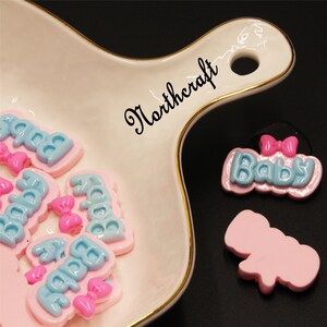 Babycabochons| Wortteller Cabochons|Love Tag Cabochons|Süße Cabochons| Kunstharz Cabochons