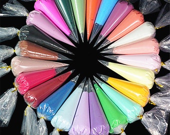 100g Fake whipped cream Silicone Deco Cream 34 colors for phone case free 1 tip