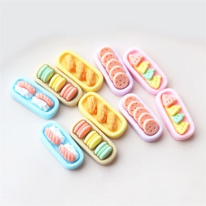 5/10/20pcs Resina macaron cabochon scrapbook kawaii accessori abbellimenti fai-da-te
