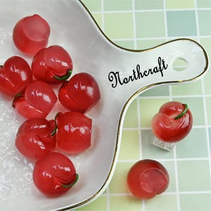3D Kirsche Cabochons |Kirsche Cabochons |3D Cabochons |Süße Cabochons |Resin Cabochons