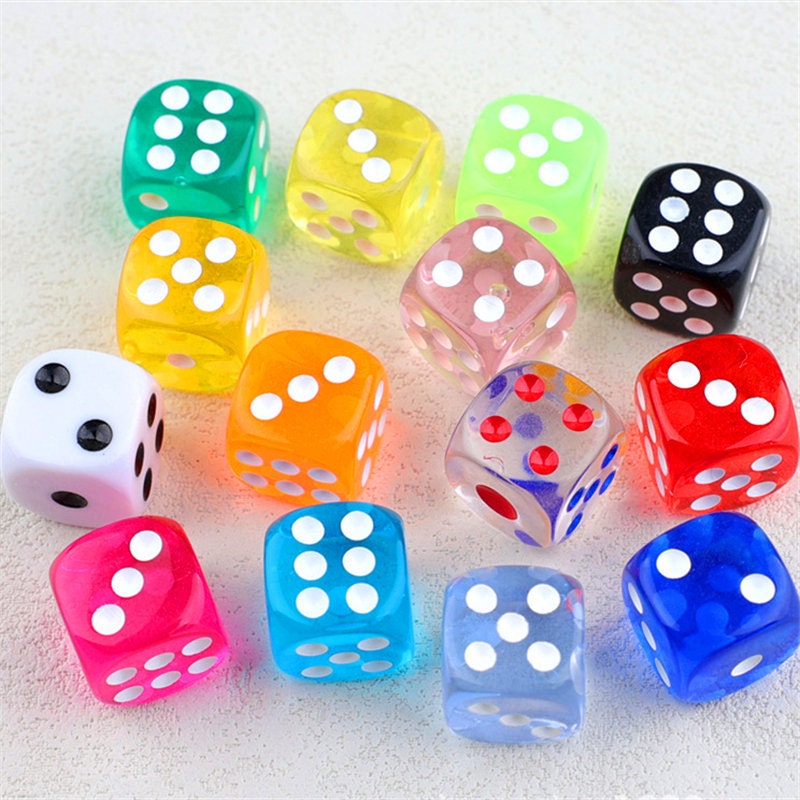 Colored Dice - Etsy