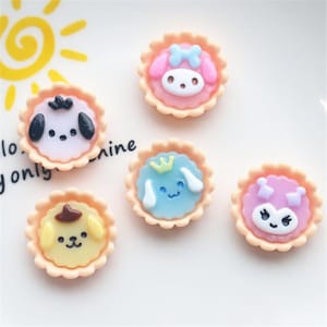 5/10/20 Stk. Resin Cartoon Tier Cupcake Cabochon scrapbook kawaii DIY Verzierungen Zubehör